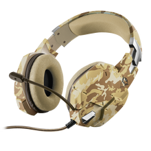 Load image into Gallery viewer, Trust Headset GXT 322D Carus Gaming, Desert Camo