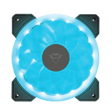 Load image into Gallery viewer, Trust Case GXT 770 RGB Illuminated PC Fan 2-pack.