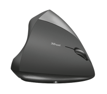 Load image into Gallery viewer, Trust Mouse Optical Wireless Ergonomic VARO, USB, 2.4GHz, 1000 dpi, 5-button, black.