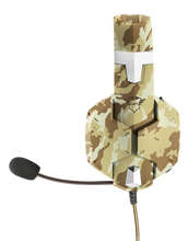 Load image into Gallery viewer, Trust Headset GXT 322D Carus Gaming, Desert Camo