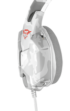 Load image into Gallery viewer, Trust Headset GXT322W Carus Gaming, Snow Camo