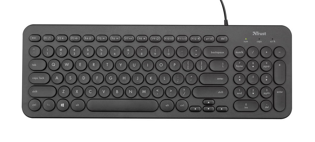 Trust Keyboard Muto Silent / Zezë