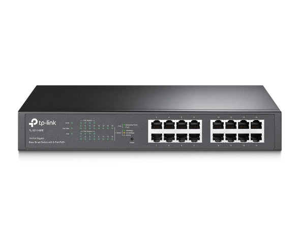 Tp-Link Switch Easy Smart PoE 16-Port 10/100/1000 Mbps