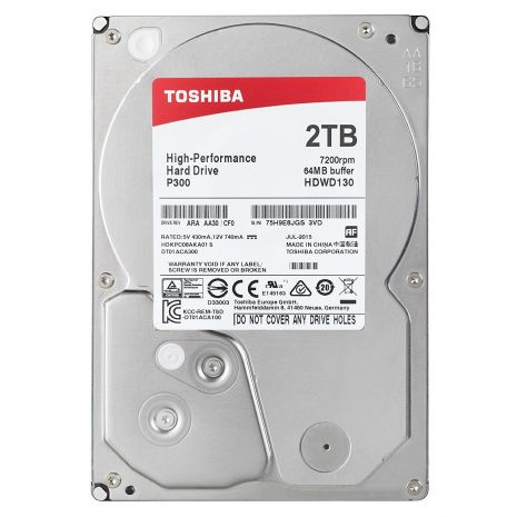 Toshiba HDD 2TB