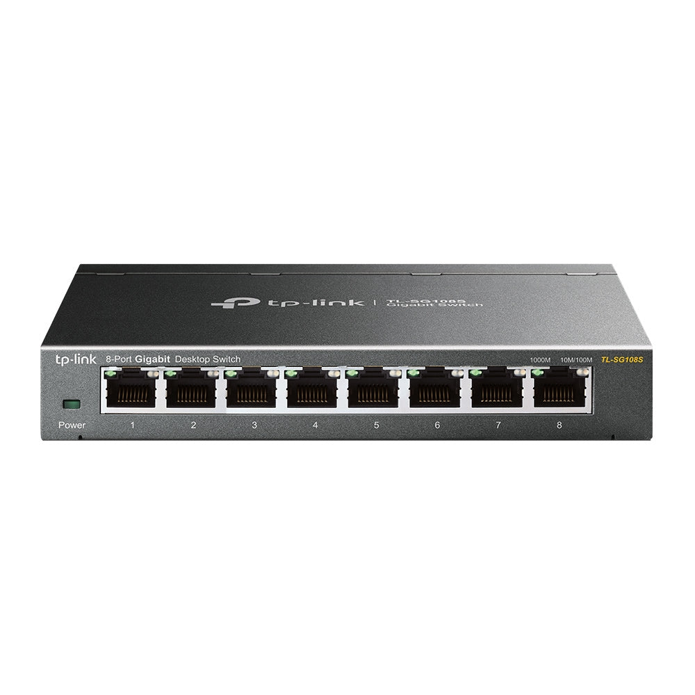 TP-Link Switch 8-Port Gigabit / 10/100/1000Mbps / RJ45  / Auto-MDI/MDIX