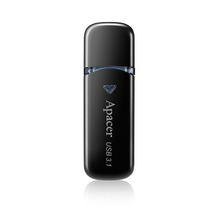 Load image into Gallery viewer, Apacer Flash Drive AH355, 64GB, USB 3.0, Black RP
