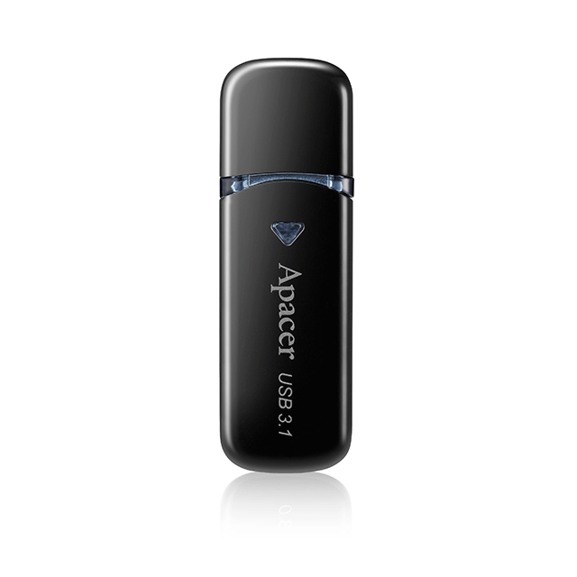 Apacer Flash Drive AH355, 64GB, USB 3.0, Black RP