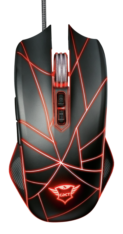Trust Mouse Gaming GXT 160 Ture Illuminated, Black