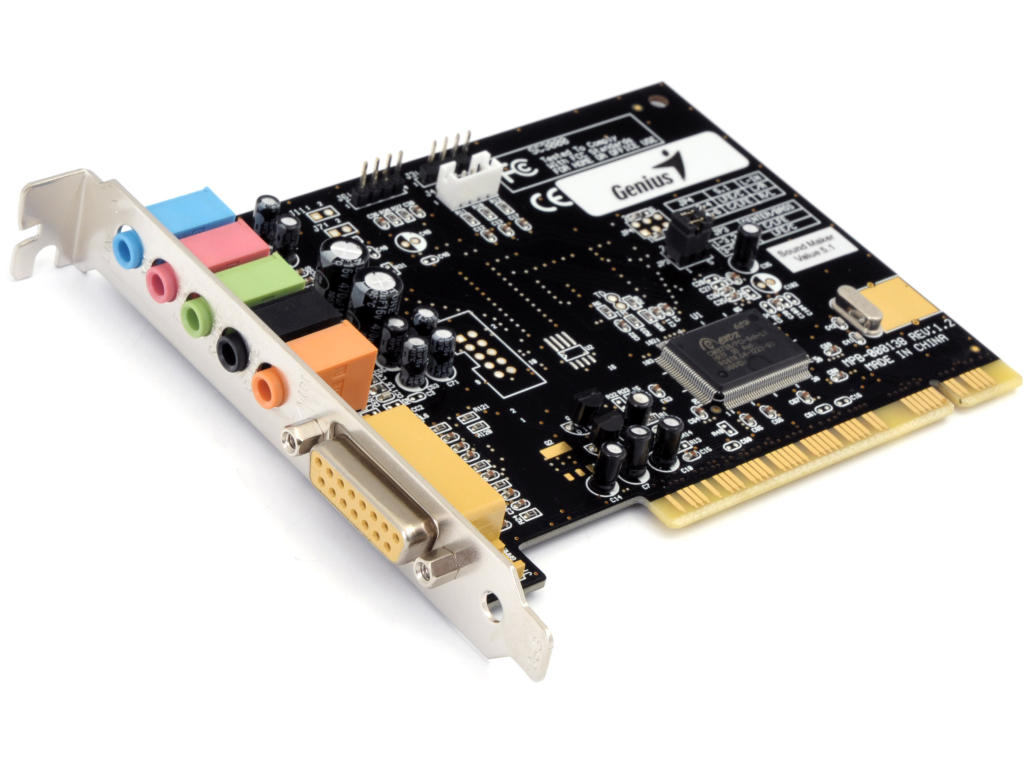 Genius SoundCard - Sound Maker Value 5.1 PCI Audio Acceleration Card