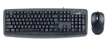 Load image into Gallery viewer, Genius Keyboard + Mouse KM-130 combo ,USB Wired , Black
