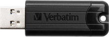 Load image into Gallery viewer, Verbatim Flash Drive 32GB, USB 3.0, Pinstripe, Black
