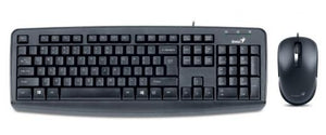 Genius Keyboard + Mouse KM-130 combo ,USB Wired , Black
