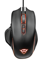 Load image into Gallery viewer, Trust Mouse Gaming GXT 168 Haze Illuminated, Black

