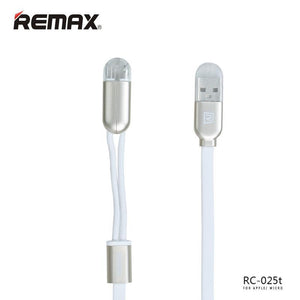 Remax Cable 2in1,RC-025t,white