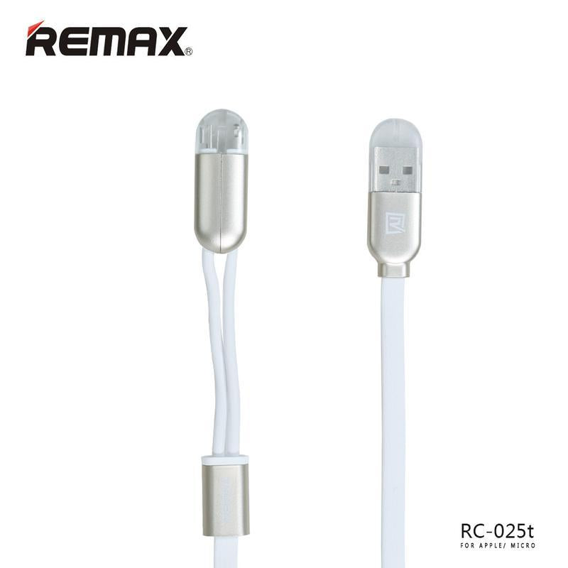 Remax Cable 2in1,RC-025t,white