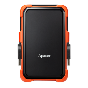 Apacer HDD External Portabel 2.5'',AC630 Military-Grade Shockproof,1TB,USB3.1,Orange,colorbox