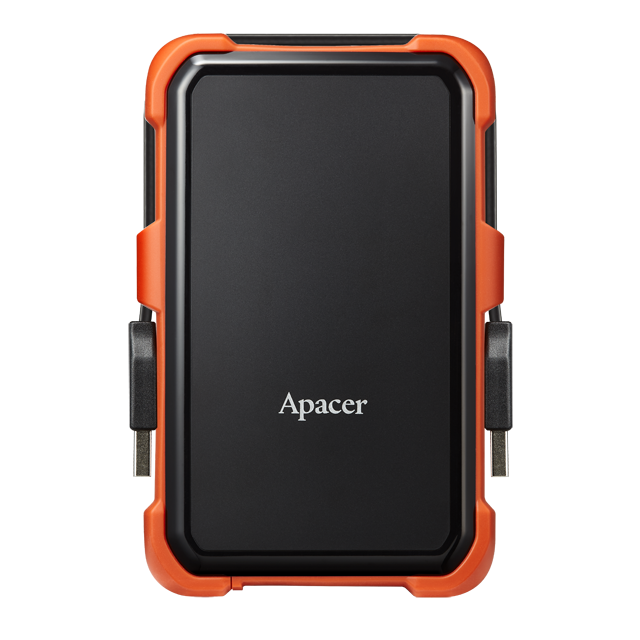 Apacer HDD External Portabel 2.5'',AC630 Military-Grade Shockproof,1TB,USB3.1,Orange,colorbox