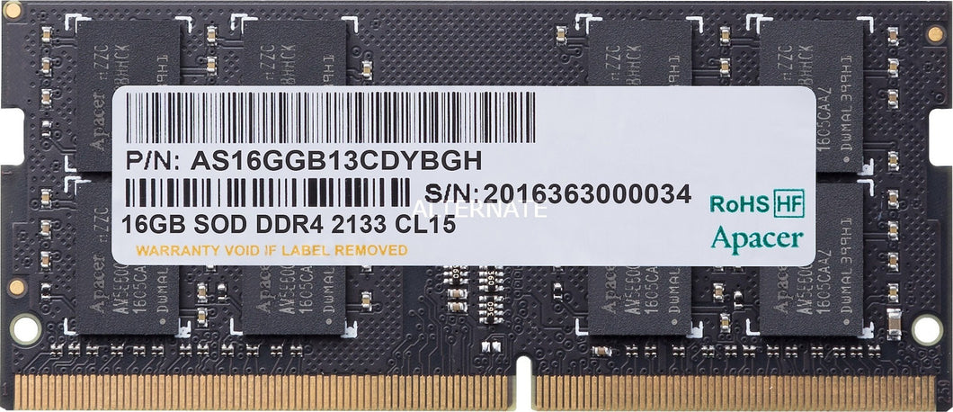 Apacer RAM 16 GB për Laptop