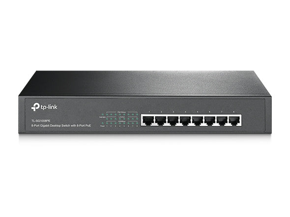 TP-Link Unmanaged Switch 8-port PoE 10/100/1000 Mbps
