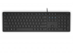 Dell Keyboard KB216, Multimedia, US International (QWERTY) - Black (RTL BOX)