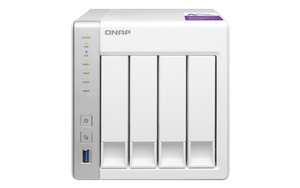 QNAP NAS 4 bay / 2 core 1.7 GHz / 3 USB 3.0
