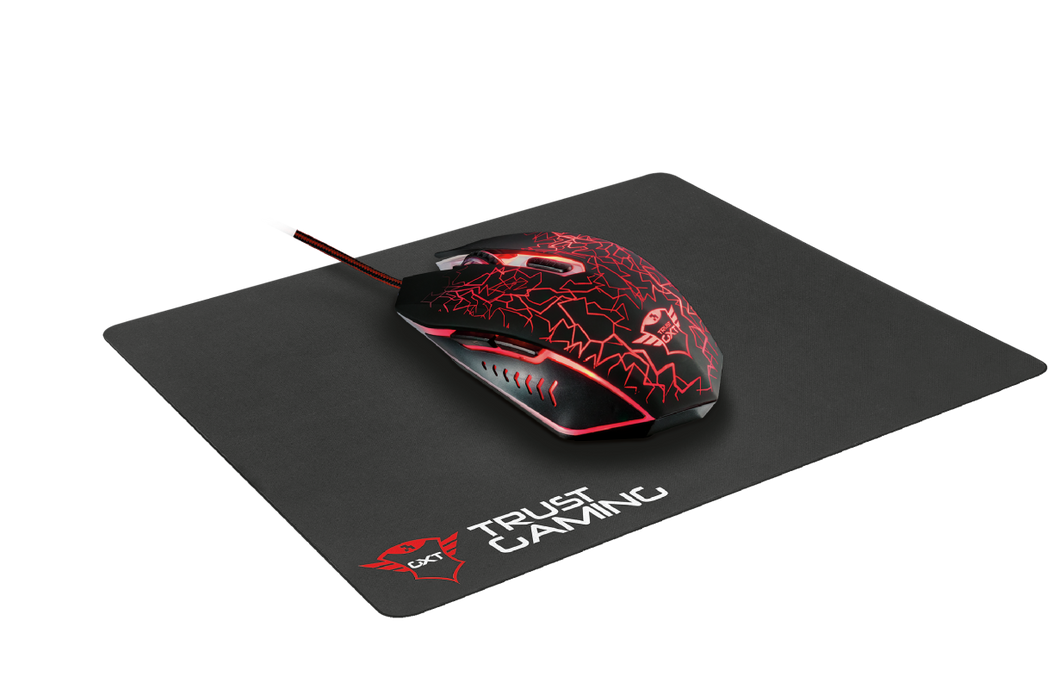 Trust Mouse & Mouse Pad GXT 783 Gaming