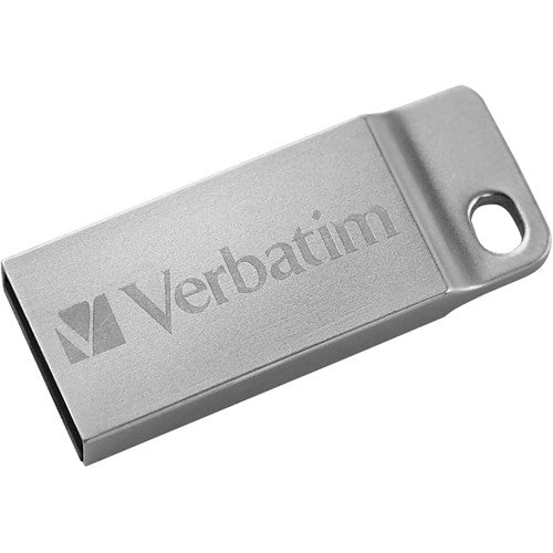 Verbatim Flash Drive USB 16GB, Metal Executive, Silver