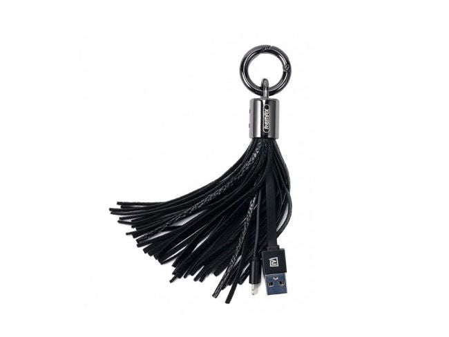 Remax Cable micro,Tassels Ring RC-053M micro cableg, Black