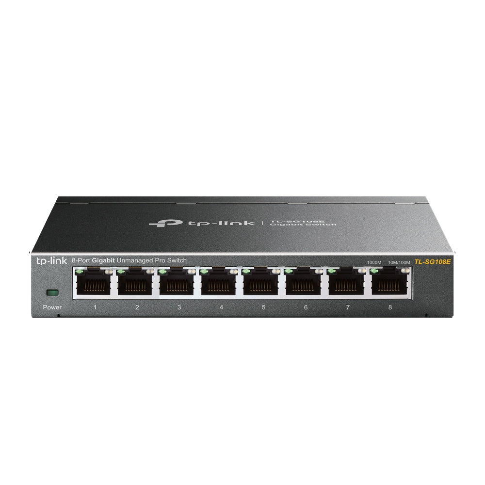 TP-LINK Unmanaged Pro Switch / 8 Porte / 10/100/1000Mbps
