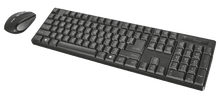 Load image into Gallery viewer, Trust Keyboard &amp; Mouse XIMO Wireless, Black

