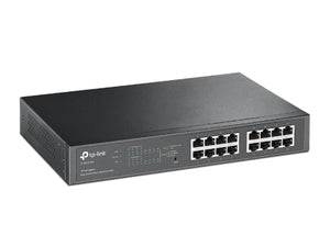 Tp-Link Switch Easy Smart PoE 16-Port 10/100/1000 Mbps