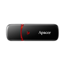 Load image into Gallery viewer, Apacer Flash Drive AH333, 64GB, USB 2.0 Black
