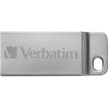 Load image into Gallery viewer, Verbatim Flash Drive USB 16GB, Metal Executive, Silver
