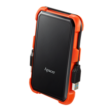 Load image into Gallery viewer, Apacer HDD External Portabel 2.5&#39;&#39;,AC630 Military-Grade Shockproof,1TB,USB3.1,Orange,colorbox
