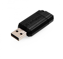 Load image into Gallery viewer, Verbatim USB 2.0 Drive 32GB Store n Go Pinstripe Black
