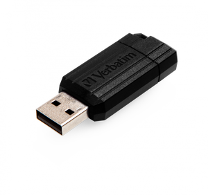 Verbatim USB 2.0 Drive 32GB Store n Go Pinstripe Black