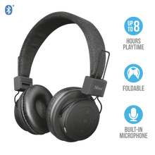 Load image into Gallery viewer, Trust Headphone Leva Wireless Bluetooth, Black
