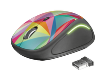 Load image into Gallery viewer, Trust Mouse Wireless YVI FX, Geometrics
