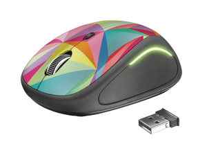 Trust Mouse Wireless YVI FX, Geometrics