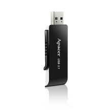 Load image into Gallery viewer, Apacer Flash Drive USB 3.0 16GB, AH355, Black RP
