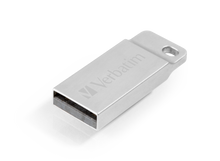 Load image into Gallery viewer, Verbatim Flash Drive USB 32GB, Metal Executive, Silver
