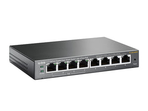 TP-Link 8 port / 10/100/1000 Mbps / portet RJ45