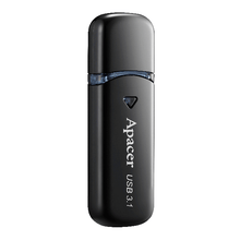 Load image into Gallery viewer, Apacer Flash Drive AH355, 64GB, USB 3.0, Black RP
