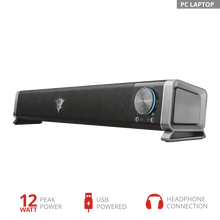Load image into Gallery viewer, Trust Speaker GXT 618 Asto Sound Bar PC
