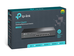 Tp-Link Unmanaged Switch 8-Port Gigabit 10/100/1000Mbps