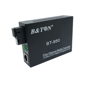 AllStrong Media Converter 10/100Mbps, Single Mode, SC interface, Simplex, External Power Supply, v2