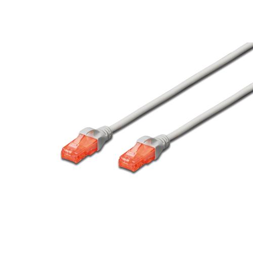 Digitus Patch Cable. Cat.6 - 10m U/UTP GRAU