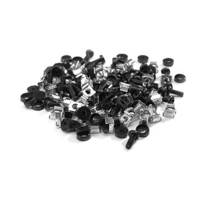 Lande SCREW for Rack Cabinet M6 CAGE NUT SET / 1 SET 20 PCS / SCREW / NUT / WASHER WITHIN CARTON BOX