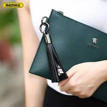 Load image into Gallery viewer, Remax Cable micro,Tassels Ring RC-053M micro cableg, Black
