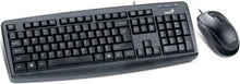Load image into Gallery viewer, Genius Keyboard + Mouse KM-130 combo ,USB Wired , Black
